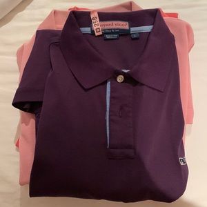 Purple Vineyard Vines polo